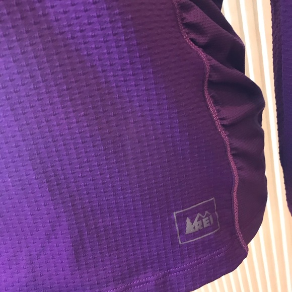 REI Purple Long Sleeve Tee XS - Picture 2 of 5